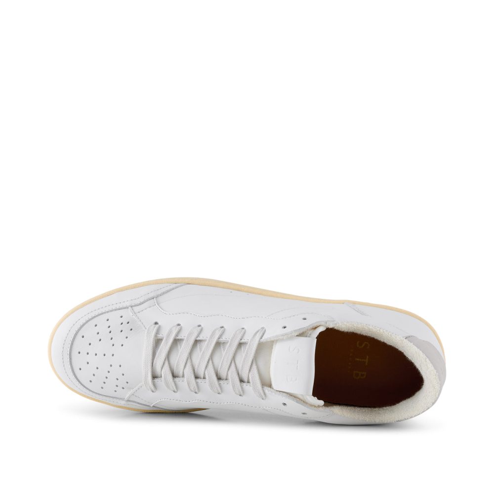Babtiste sneaker leather - WHITE / WHITE - Image 7
