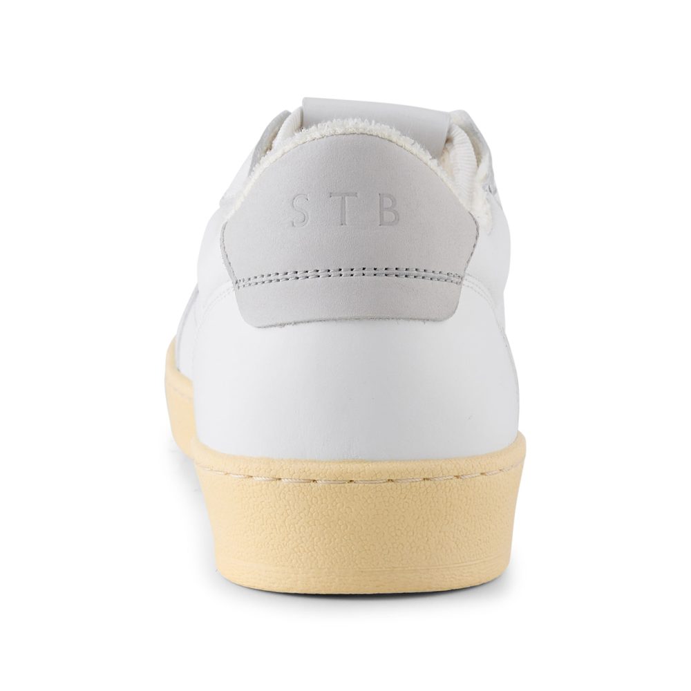 Babtiste sneaker leather - WHITE / WHITE - Image 9
