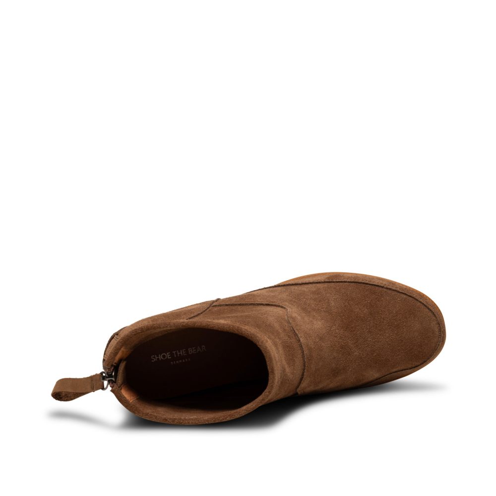 Emmy Suede Wedge - TAN/TAN - Image 5