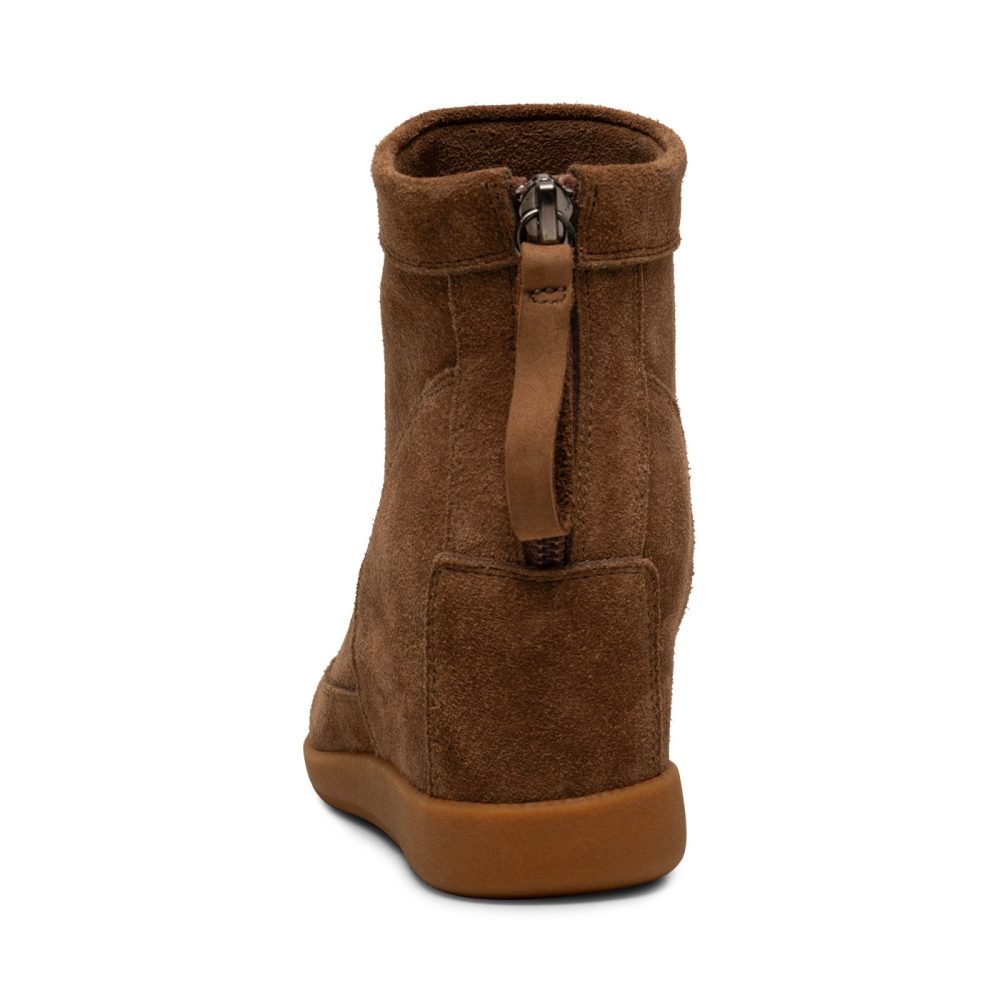 Emmy Suede Wedge - TAN/TAN - Image 7