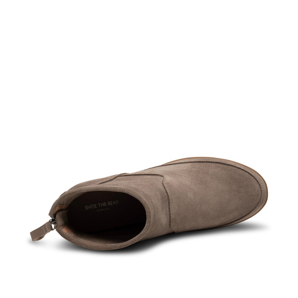 Emmy Suede Wedge - TAUPE/TAUPE - Image 5
