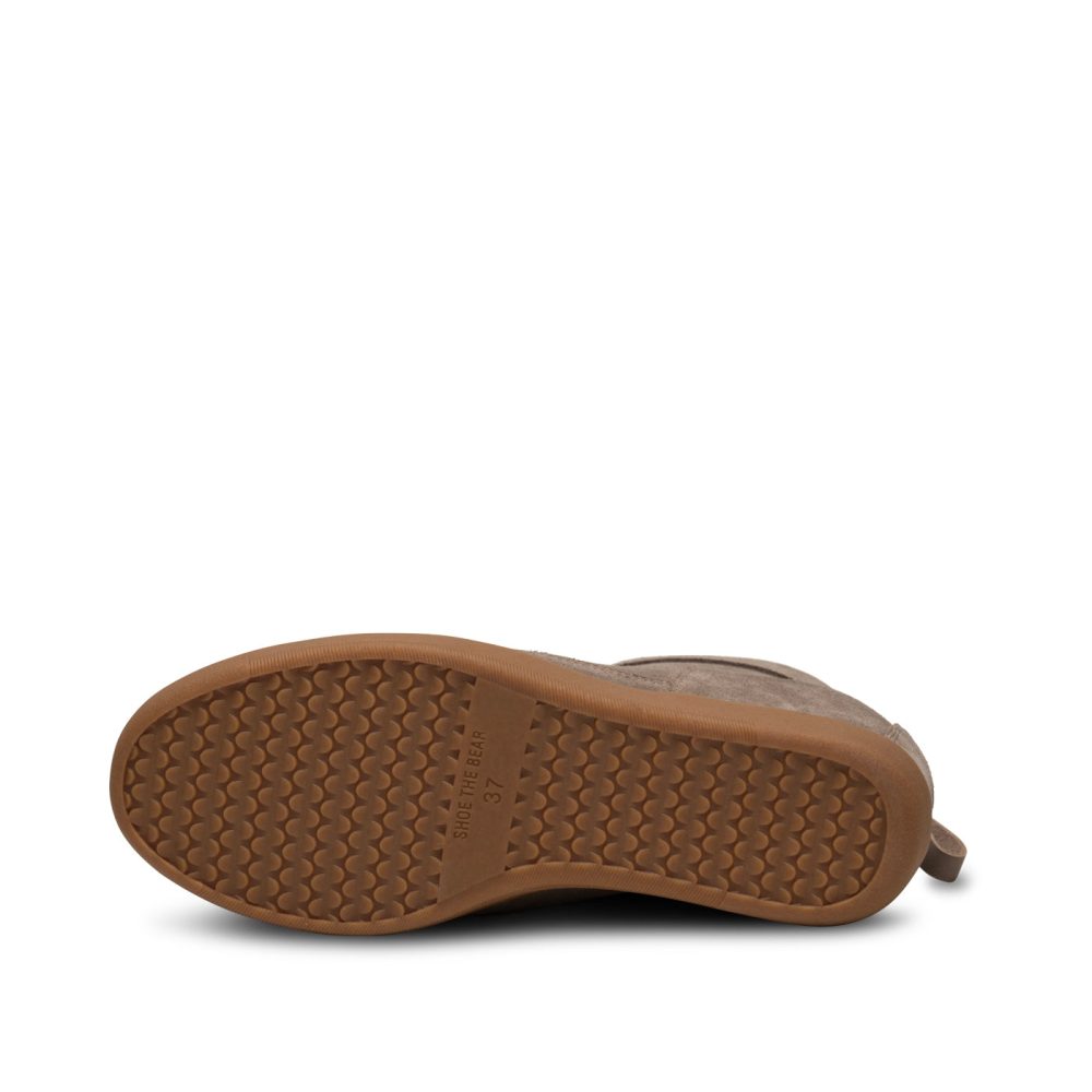 Emmy Suede Wedge - TAUPE/TAUPE - Image 6