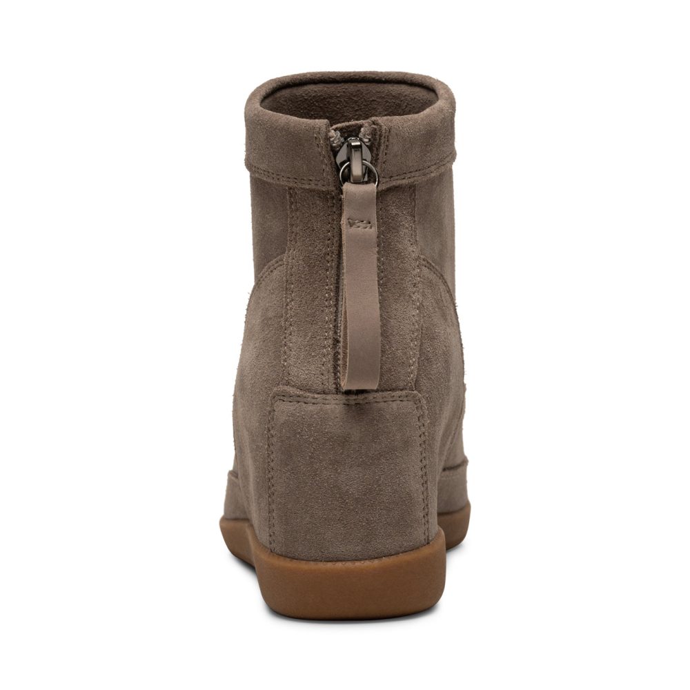 Emmy Suede Wedge - TAUPE/TAUPE - Image 7