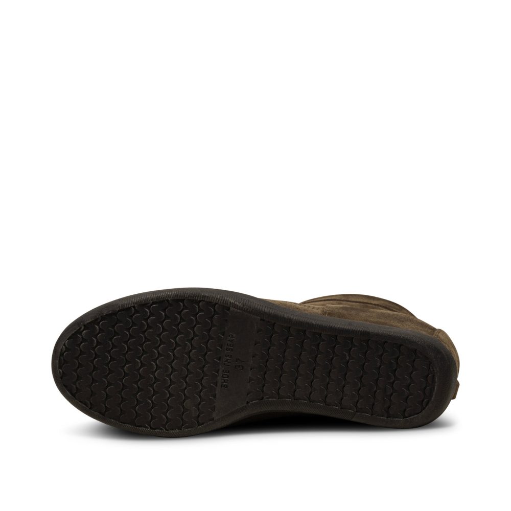 Emmy Suede Wedge - DARK OLIVE/DARK OLIVE - Image 6