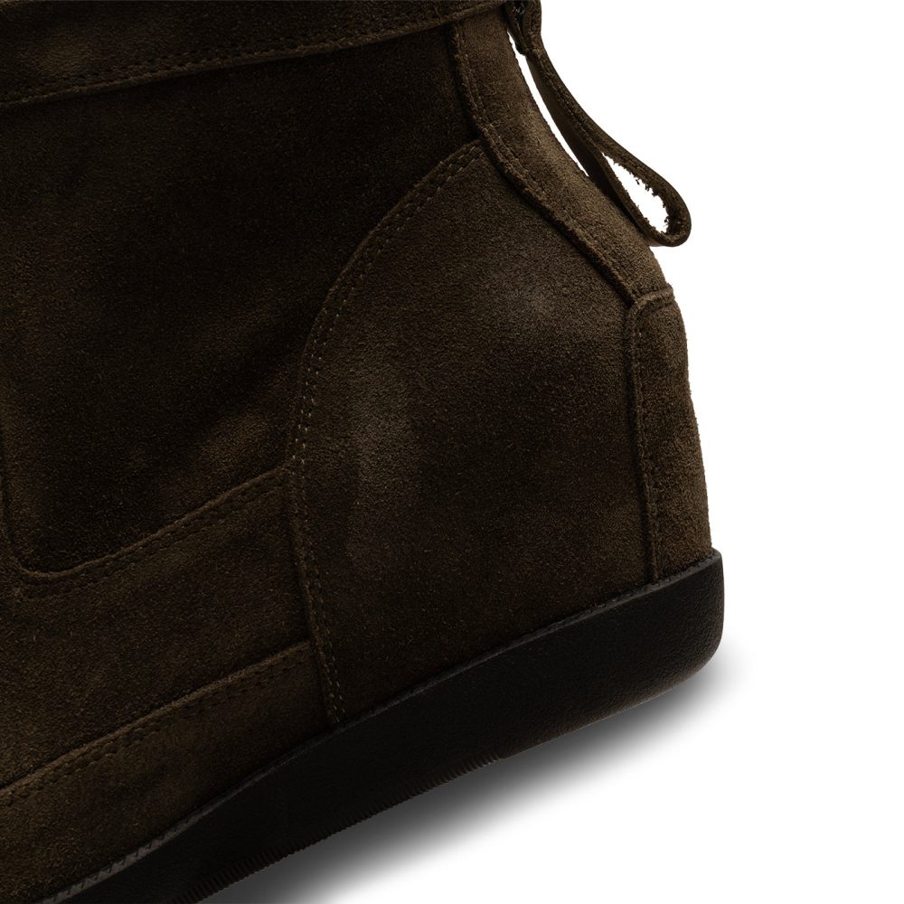 Emmy Suede Wedge - DARK OLIVE/DARK OLIVE - Image 8