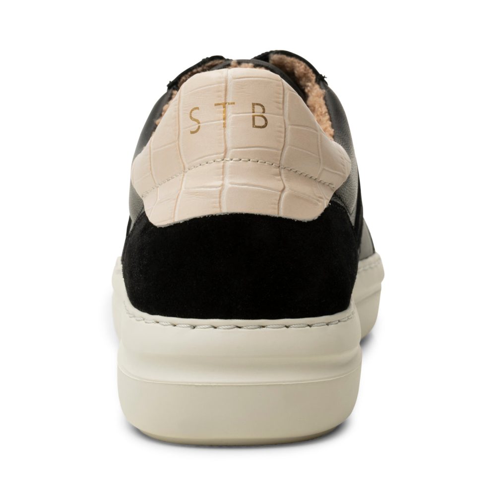 Valda sneaker leather warm - BLACK - Image 7