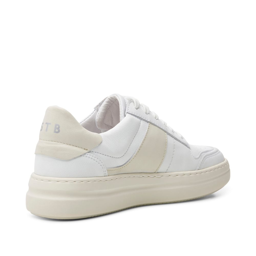 Valda sneaker suede leather - WHITE - Image 3