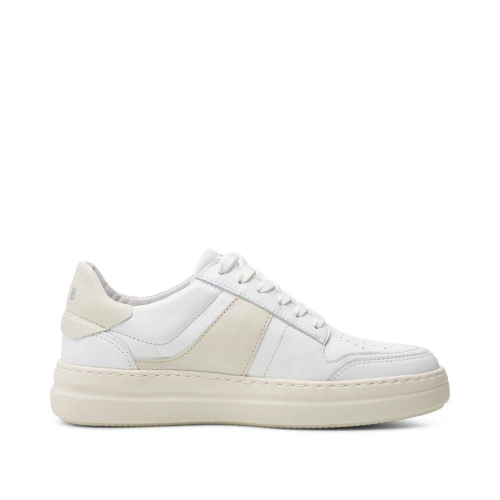 Valda sneaker suede leather - WHITE - Image 4