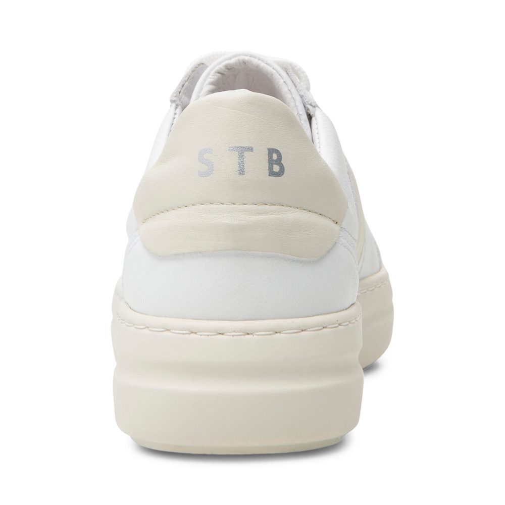 Valda sneaker suede leather - WHITE - Image 7